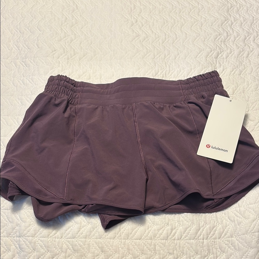 Lululemon Athletica Purple Athletic Shorts